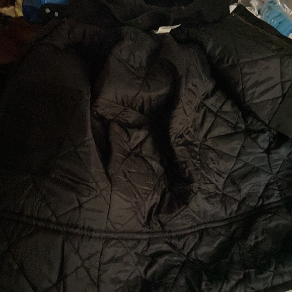 Carhartt Black Duck Canvas Arctic Quilt Lined Insulated Hooded sz L Tall - Picture 4 of 10